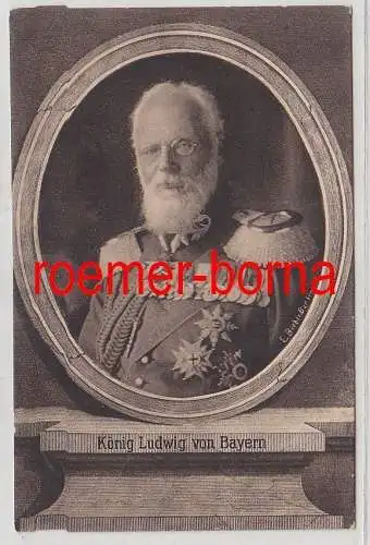 78645 Ak König Ludwig von Bayern 1.Weltkrieg