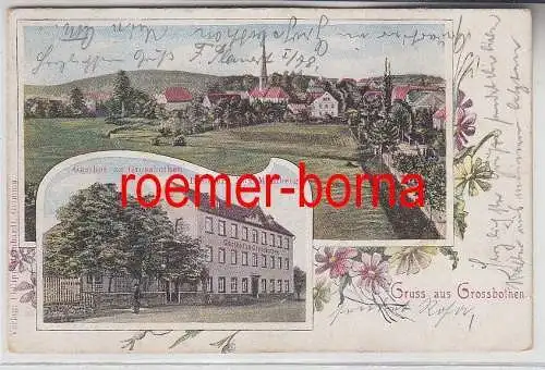 77117 Mehrbild Ak Gruß aus Grossbothen Gasthof und Totalansicht 1904