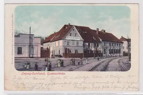 87486 Ak Leipzig Eutritzsch Gosenschänke 1900