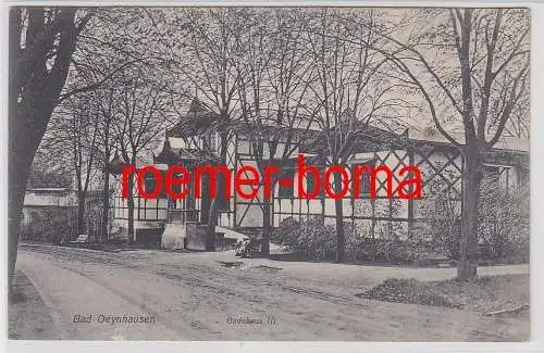 77270 Ak Bad Oeynhausen Badehaus III 1908
