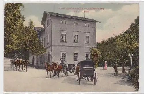 92746 AK Hotel und Pension Rochlitzerberg, Inhaber E. L. Rost 1911