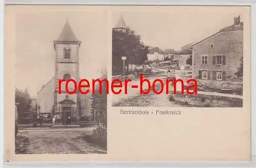 78626 Mehrbild Ak Bertrambois Frankreich Ortsansichten um 1915
