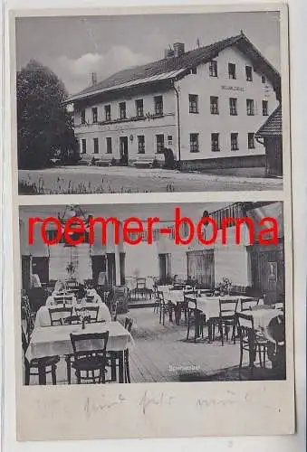 68504 Mehrbild Ak Gasthof Neuwaldhaus Bayr. Eisenstein 1942