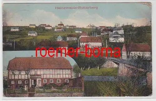 77436 Ak Hainewalde-Butterberg Restauration 1913