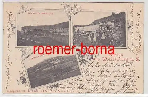 24806 Mehrbild Ak Gruss aus Weissenburg a.S. 1902