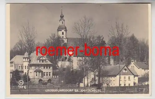 76266 Ak Großröhrsdorf in Sachsen am Kirchberg 1941