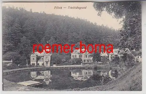 76532 Ak Pillnitz Friedrichsgrund 1913