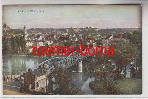 76753 Ak Blick auf Weissenfels um 1910