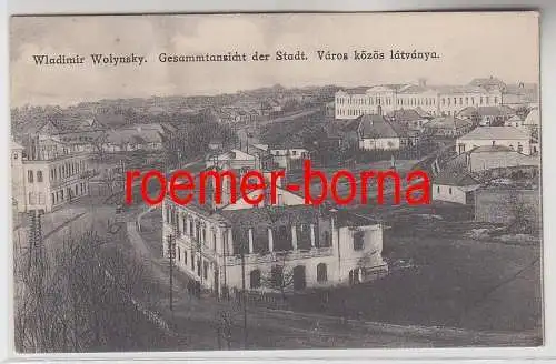 63961 Ak Wladimir-Wolynsky Gesamtansicht der Stadt Város közös látványa um 1915