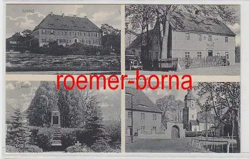 75815 Mehrbild Ak Gruß aus Lampertswalde Gasthaus, Schloß usw. um 1920