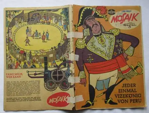 Mosaik von Hannes Hegen Digedag Nummer 74 von 1963 (137979)