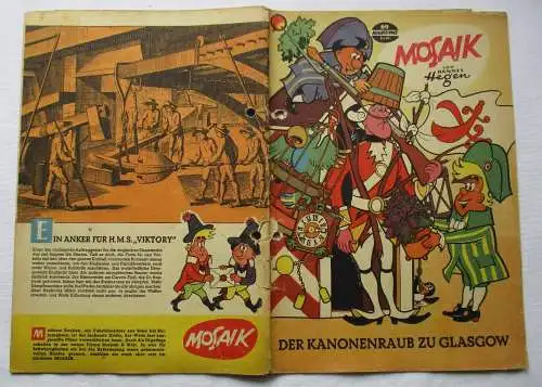 Mosaik von Hannes Hegen Digedag Nummer 69 von 1962 (123190)