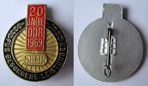 DDR Abzeichen 20 Jahre SMHR 1969 - Für besondere Leistungen (150776)