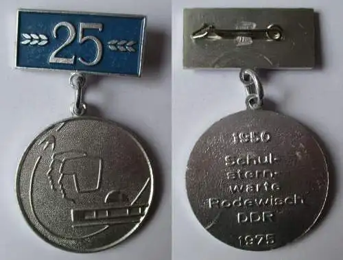 DDR Abzeichen Schulsternwarte Rodewisch 1950 - 1975 (120119)