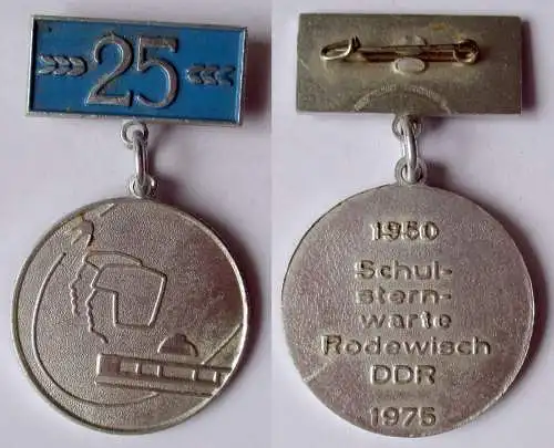 DDR Abzeichen Schulsternwarte Rodewisch 1950 - 1975 (112287)