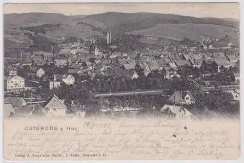 903186 Ak Osterode am Harz Totalansicht 1903