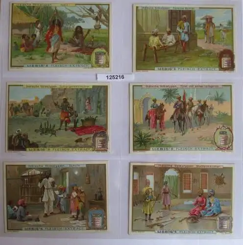 B125216 Liebigbilder Serie Nr. 502 Indische Volkstypen 1901