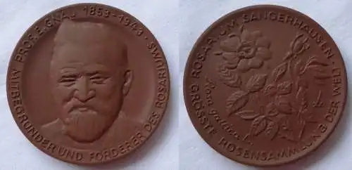 Medaille Meissner Porzellan Prof.E.Gnau 1853-1943 Sangerhausen (104779)