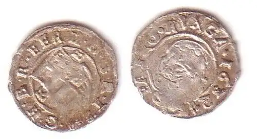 1 Denar Billon Münze Ungarn 1632 KB (109584)