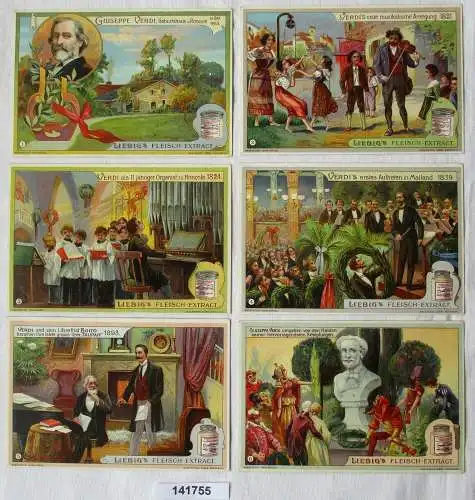 7/141755 Liebigbilder Serie Nr. 532 Giuseppe Verdi Jahrgang 1902