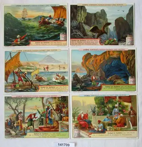 Liebigbilder Serie Nr. 473 Sindbad, der Seefahrer 1900 (7/141709)