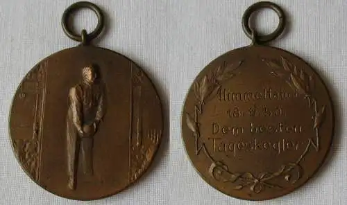 Bronze Medaille Himmelfahrt 18.5.1950 dem besten Tageskegler (148240)