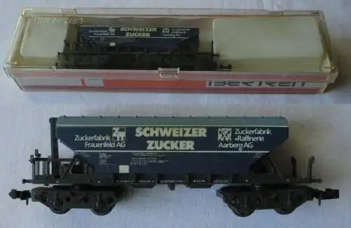 Ibertren 483 SBB Selbstentladewagen " Schweizer Zucker" Spur N OVP (152021)