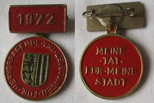 DDR Medaille Dresden für hervorragende VMI Leistungen 1972 (108639)