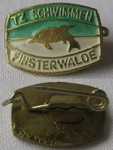 DDR Mitgliedsabzeichen Finsterwalde TZ Schwimmen (144797)