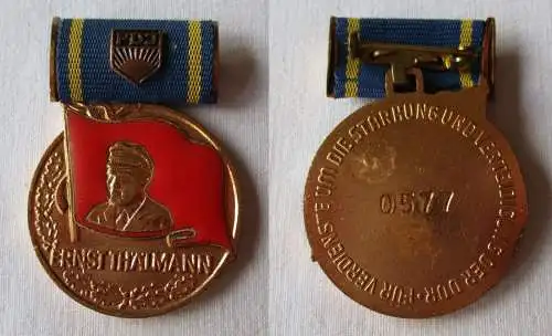 DDR FDJ Ernst-Thälmann-Medaille Verdienste um d. Stärkung & Verteidigung /139508