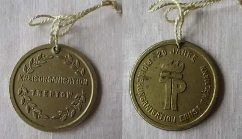 DDR Medaille 20 Jahre Pionierorganisation Ernst Thälmann Kreis Treptow (136884)
