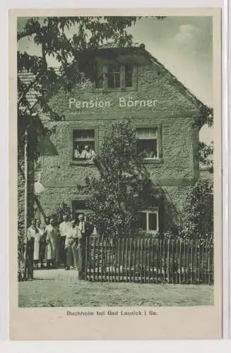 99806 AK Buchheim bei Bad Lausick - Pension Börner, Außenansicht 1931