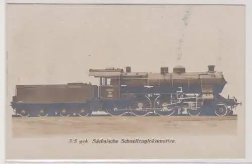 900888 Ak 3/5 gek. 2-Zylinder-Heißdampf-Schnellzug-Lok der sächs. Staatsbahnen