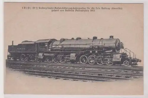 901022 Ak 1-D+D+(D-1) 6-zyl.-Mallet-Güterzug-Lok für die Erie Railway (Amerika)