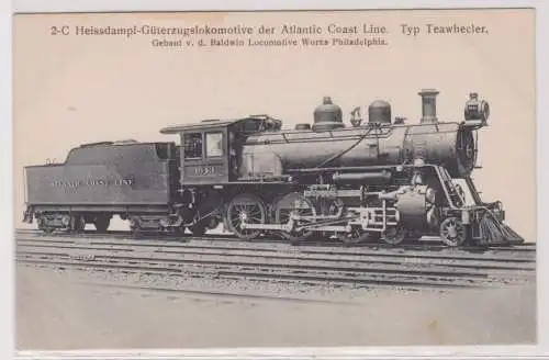 901025 Ak 2-C Heißdampf-Güterzuglok der Atlantic Coast Line, Typ Teawhecler