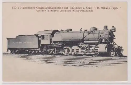 901026 Ak 1-D-1 Heißdampf-Güterzuglok der Baltimore & Ohio R.R. Mikado-Type