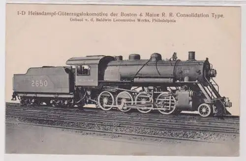 901027 Ak 1-D Heißdampf-Güterzuglok der Boston & Maine R.R. Consolidation Type