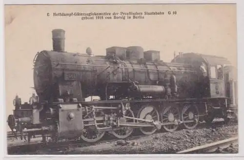 900262 Ak E Heißdampf-Güterzuglokomotive der. preuß. Staatsbahn G 10