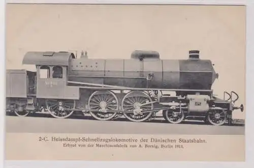 901016 Ak 2-C. Heißdampf-Schnellzuglokomotive der dänischen Staatsbahn