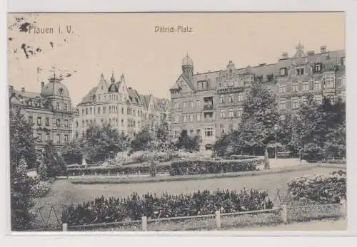 97640 Ak Plauen im Vogtland Dittrich Platz 1916
