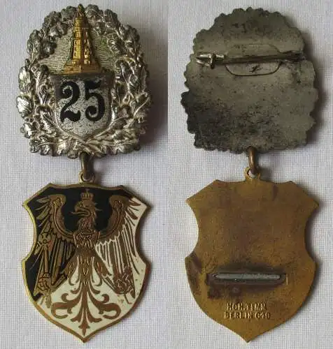 seltenes Abzeichen Preußischer Landeskriegerverband für 25 Jahre (155699)