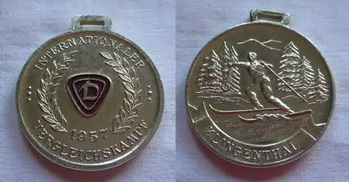 DDR Medaille Internationaler Vergleichskampf Klingenthal 1957 (148609)