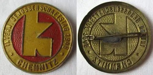 DDR Abzeichen Internationaler Genossenschaftstag Chemnitz 1948 (149425)