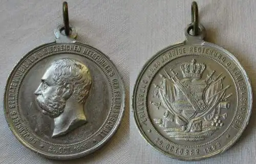 Medaille 50 jährigen Soldatenjubiläum des siegreichen Heerführers 1893 (144960)