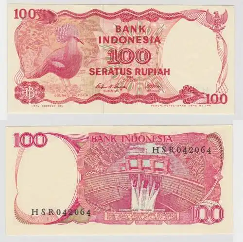 100 Rupiah Banknote Indonesien Indonesia 1984 bankfrisch UNC (138761)