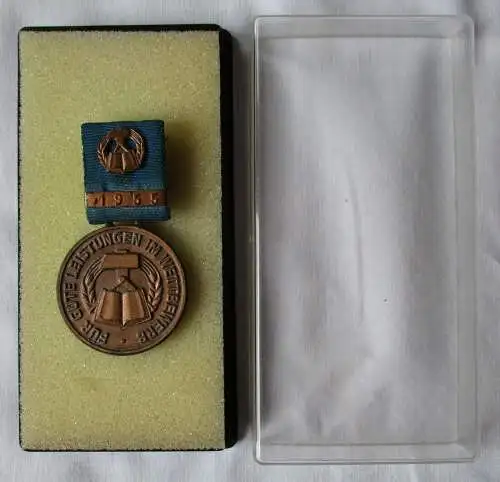 DDR Medaille 7.Berufswettbewerb der deutschen Jugend 1955 im Etui (124833)