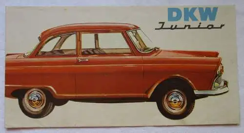 Werbeprospekt DKW Junior Vertretung der Auto Union GmbH (115990)