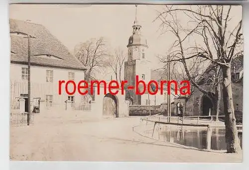 76250 Original Foto Lampertswalde Pfarre und Kirche um 1930