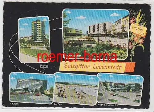 67010 Mehrbild Ak Grüße aus Salzgitter-Lebenstedt 1969