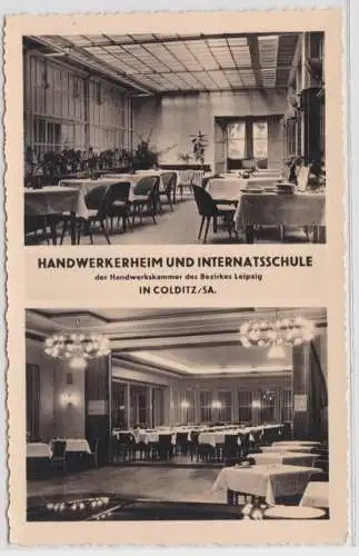 31646 Ak Handwerkerheim und Internatsschule in Colditz Sa. 1959